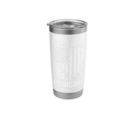 Ask Me About Medicare Stainless Steel Insulated Tumbler