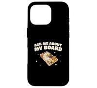Ask Me About My Board Cool French Cuisine Charcuterie Artist Case for iPhone 16 Pro