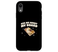 Ask Me About My Board Cool French Cuisine Charcuterie Artist Case for iPhone XR