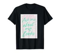 Ask Me About My Books Library Card T-Shirt