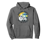 Ask Me About My Butthole | Funny Yeti UFO | Alien Abduction Pullover Hoodie