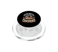 Ask Me About My Centipedes Invertebrate Bug PopSockets PopGrip for MagSafe