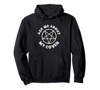 Ask Me About My Coven - Witchcraft Witches Halloween Pullover Hoodie