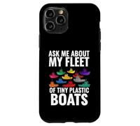 Ask Me About My Fleet Of Tiny Plastic Boats 3D Printing Fun Case for iPhone 11 Pro