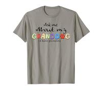 Ask Me About My Granddog Funny Ask Me About My Granddog T-Shirt