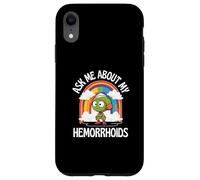 Ask Me About My Hemorrhoids Martian Embarrassing Gaggy Fun Case for iPhone XR
