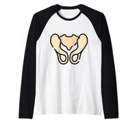 Ask Me About My Pelvis - Pelvic Sacrum Raglan Baseball Tee
