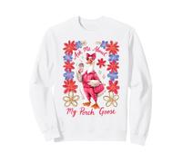 Ask Me About My Porch Goose Sweatshirt