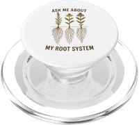 Ask Me About My Root System Native Plant Master Naturalist PopSockets PopGrip for MagSafe