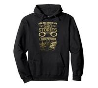 Ask Me About My School Resource Officer Stories SRO Pullover Hoodie