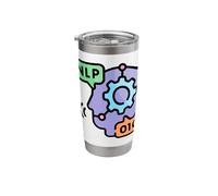 Ask Me About NLP Neuro-Linguistic Programming Stainless Steel Insulated Tumbler