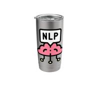 Ask Me About NLP Neuro-Linguistic Programming Stainless Steel Insulated Tumbler