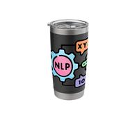 Ask Me About NLP Neuro-Linguistic Programming Stainless Steel Insulated Tumbler