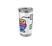 Ask Me About NLP Neuro-Linguistic Programming Stainless Steel Insulated Tumbler