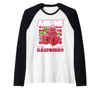 Ask Me About Raspberry Cute Funny Halloween Costume Raglan Baseball Tee