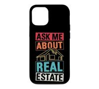 ASK ME ABOUT REAL ESTATE Bold House Case for iPhone 12/12 Pro