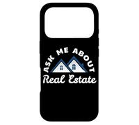 Ask Me About Real Estate - Residential Home Marketing Case for iPhone 17 Pro
