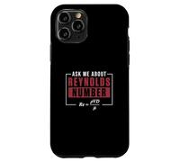 Ask Me About Reynolds Number Aeronautics Aerospace Engineer Case for iPhone 11 Pro