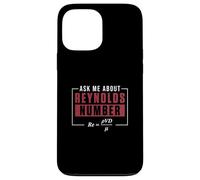 Ask Me About Reynolds Number Aeronautics Aerospace Engineer Case for iPhone 13 Pro Max