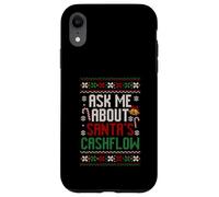 Ask Me About Santas Cash-Flow Accountant Ugly Christmas Case for iPhone XR
