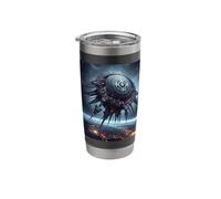 Ask Me About The Black Knight Satellite Ancient UFO Stainless Steel Insulated Tumbler