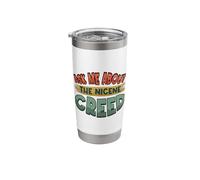 Ask Me About The Nicene Creed Orthodox Catholic Stainless Steel Insulated Tumbler