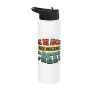 Ask Me About The Nicene Creed Orthodox Catholic Stainless Steel Insulated Water Bottle