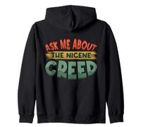 Ask Me About The Nicene Creed Orthodox Catholic Zip Hoodie
