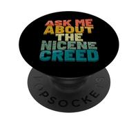 Ask Me About The Nicene Creed Orthodox Gr atholic PopSockets Adhesive PopGrip