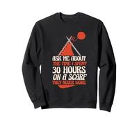 Ask Me About The Scarf They Never Wore Funny Knitter Sweatshirt