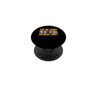 Ask Me About The Snake Call Actually Don't Animal Control PopSockets Adhesive PopGrip