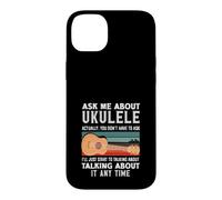 Ask Me About Ukulele It Any Time Retro Vintage Case for iPhone 14 Plus