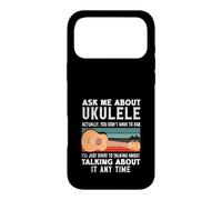 Ask Me About Ukulele It Any Time Retro Vintage Case for iPhone 17 Pro Max