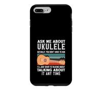 Ask Me About Ukulele It Any Time Retro Vintage Case for iPhone 7 Plus/8 Plus