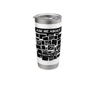 Ask me for My Foot Pictures Conversation Starter Sarcasm Stainless Steel Insulated Tumbler