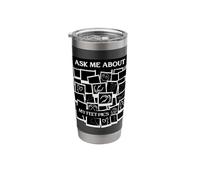 Ask me for My Foot Pictures Conversation Starter Sarcasm Stainless Steel Insulated Tumbler