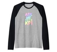 Ask Me for The KPI Data Humor Raglan Baseball Tee