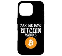 Ask Me How Cryptocurrency Works Case for iPhone 16 Pro