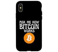 Ask Me How Cryptocurrency Works Case for iPhone X/XS