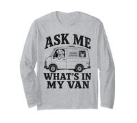 Ask Me Whats in My Van Animal Control Officer Long Sleeve T-Shirt