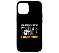 Ask Me Where To Sit I Dare You Funny Ushering Proud Ushers Case for iPhone 12/12 Pro