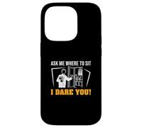 Ask Me Where To Sit I Dare You Funny Ushering Proud Ushers Case for iPhone 14 Pro