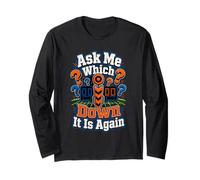 Ask Me Which Down It is Again Down Marker Dad Long Sleeve T-Shirt