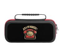 Ask My Manager Compatible with Switch Case Bag Travel Protective Cover Handbag with 20 Game Accessories