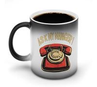 Ask My Manager Cute Coffee Cup with Handle Hot Changing Graphic Ceramic Travel Mug