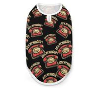 Ask My Manager Dog And Cat Clothes Pet Summer Sleeveless T Shirt Basic Vest XL