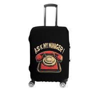 Ask My Manager Suitcase Cover Elastic Luggage Covers Protectors Anti-Scratch Travel Essentials