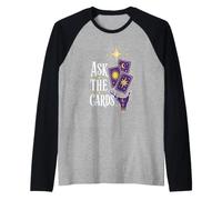 Ask The Tarot Cards Mystic Raglan Baseball Tee