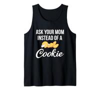 Ask Your Mom Instead of a Fortune Cookie Funny Family Quote Tank Top