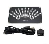 ASK11 LED Audio For Spectrum Display Unit For Real-Time VU Meter Response With USB Power Supply And 3.5mm Audio Input